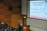 Snapshot taken during the public lecture